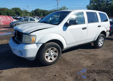 2007 Dodge Durango Sxt z USA, uszkodzony, nr VIN 1D8HB38P47F584878